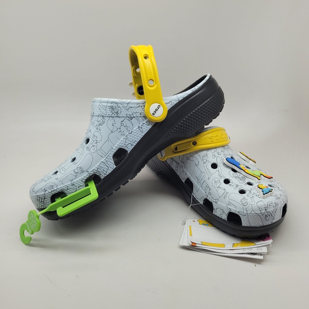 The Simpsons x Crocs Classic Clog Multi Men 7 Women 9 211106-90H - Picture 5 of 11